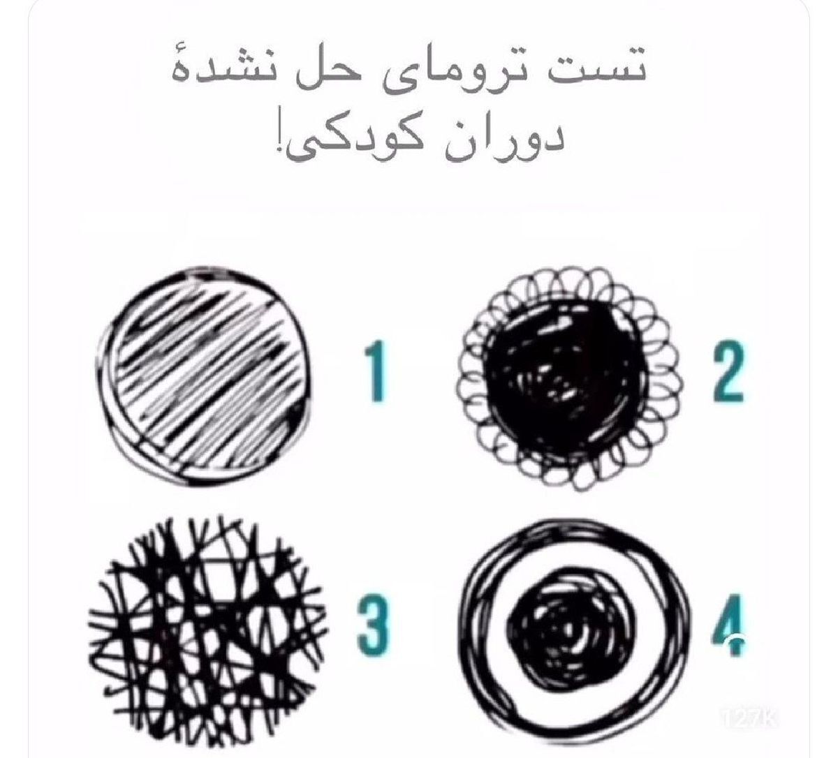 با انتخاب یک تصویر، ترومای حل نشده کودکی‌تان را بشناسید