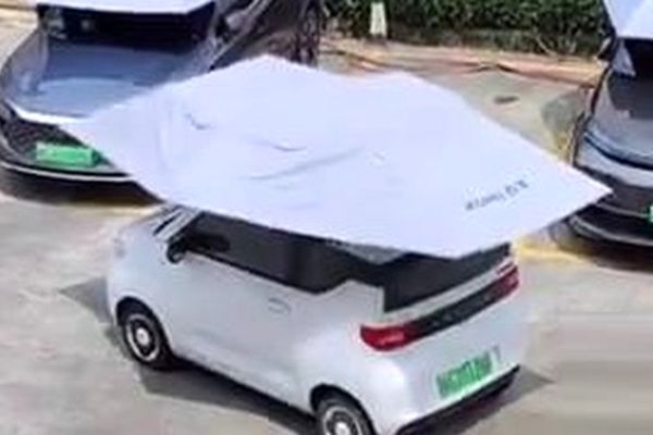 شفق قطبی در کابین خودرو/ تصاویر