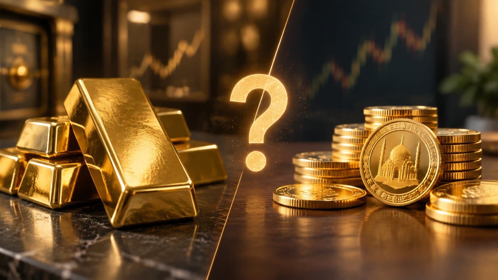 طلا بخریم یا سکه؟ مقایسه دو روش محبوب سرمایه‌گذاری در بازار طلا