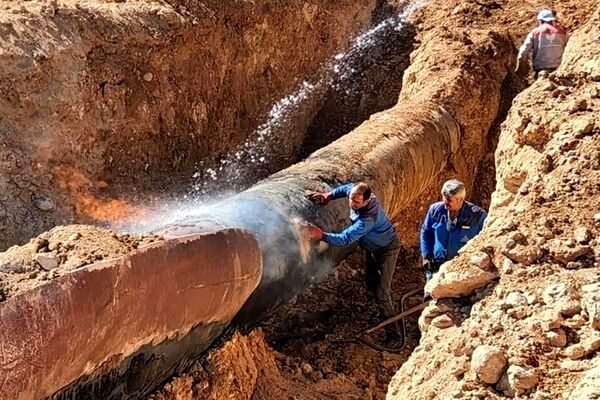 خطوط لوله آسیب دیده گاز کی به مدار باز می گردد؟