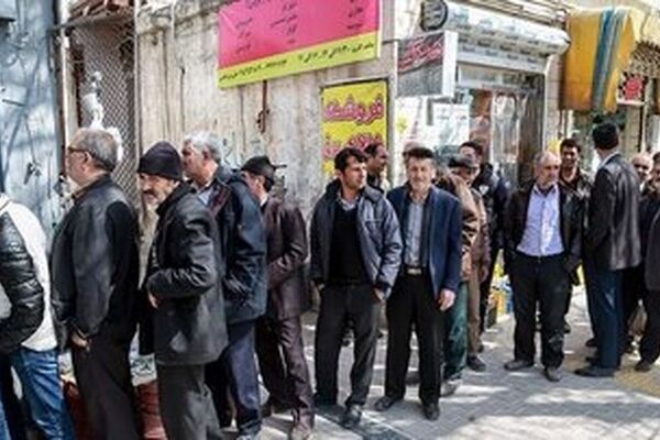 صف طولانی گوشت در آغاز رمضان