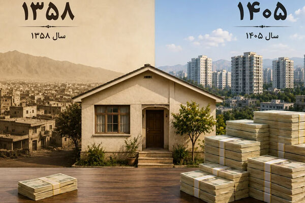 خانه در تهران چقدر گران شده است؟ از سال ۵۸ تا امروز + اینفوگرافی