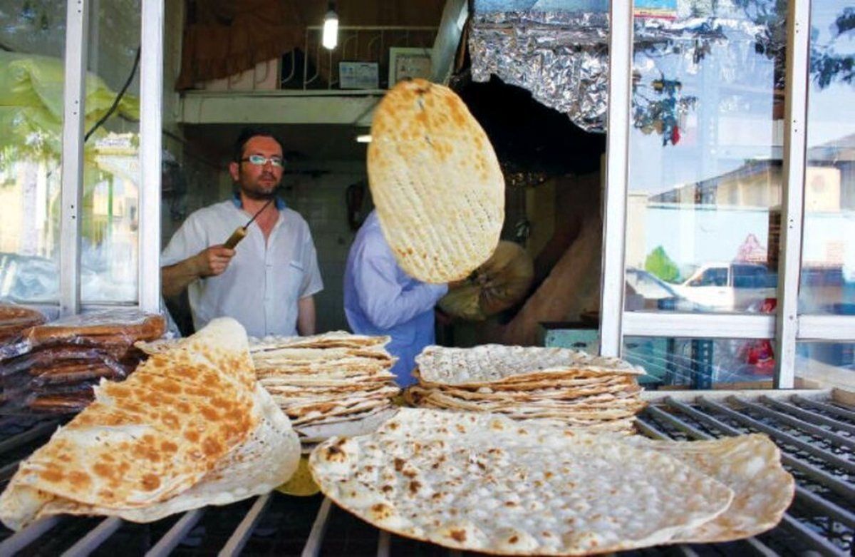 سقف فروش نان یک کیسه آرد به ۲۲ تا ۴۰ نفر