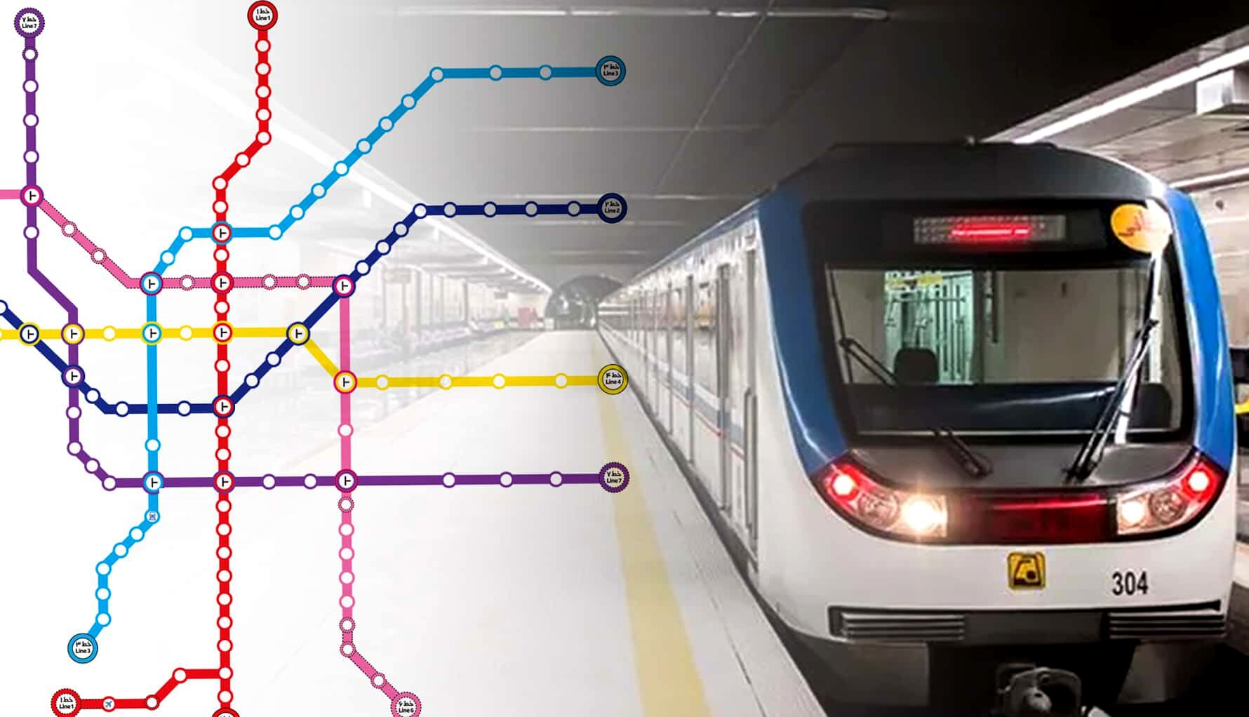 مسافران در مترو سرگردان شدند