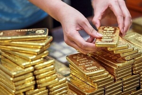 واردات ۱۹ تن شمش طلا به کشور