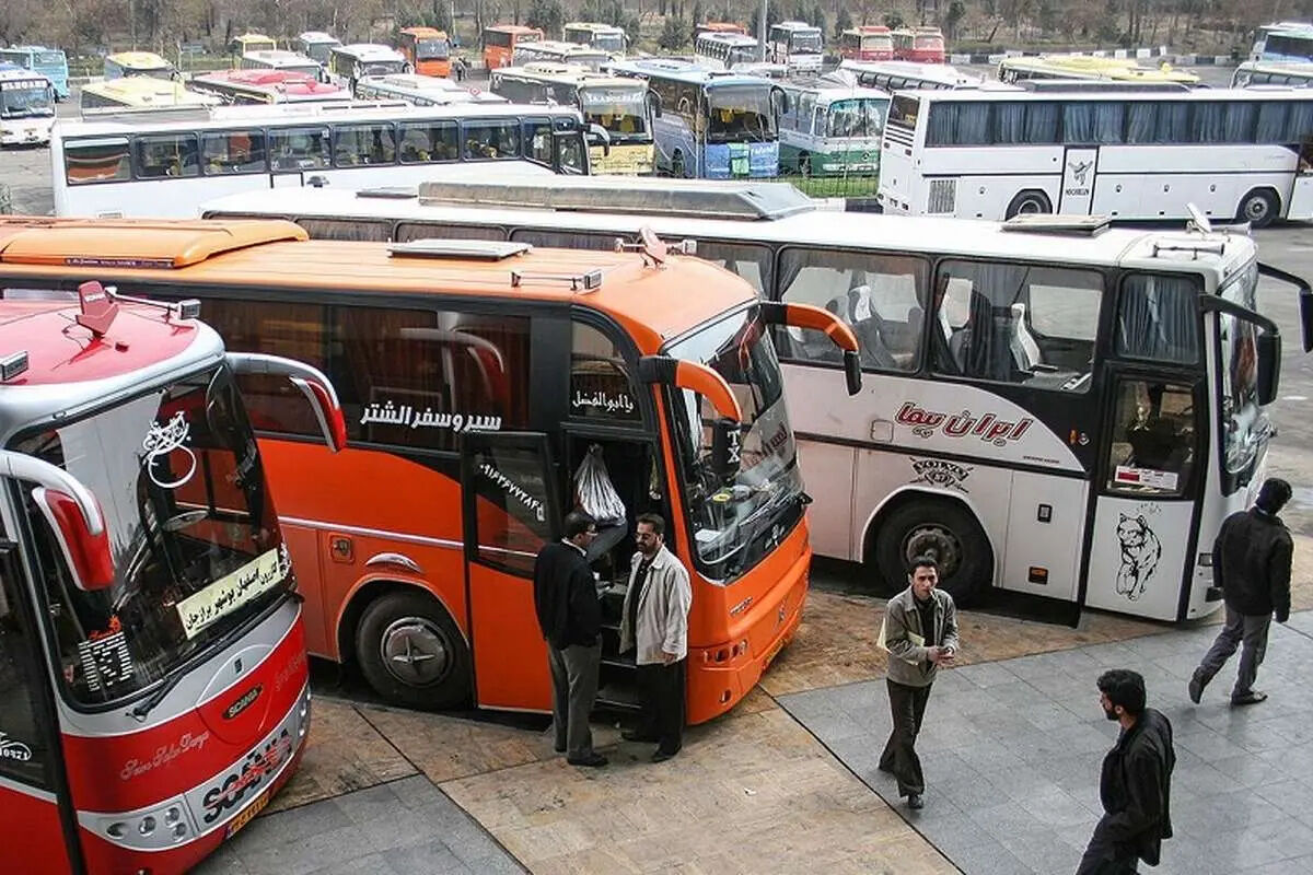 بلیط اتوبوس اربعین گران می‌شود